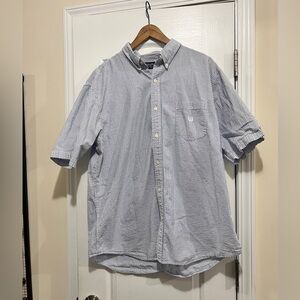 Mens Chaps 100% Cotton Button Down Shirt - sz‎ XXL